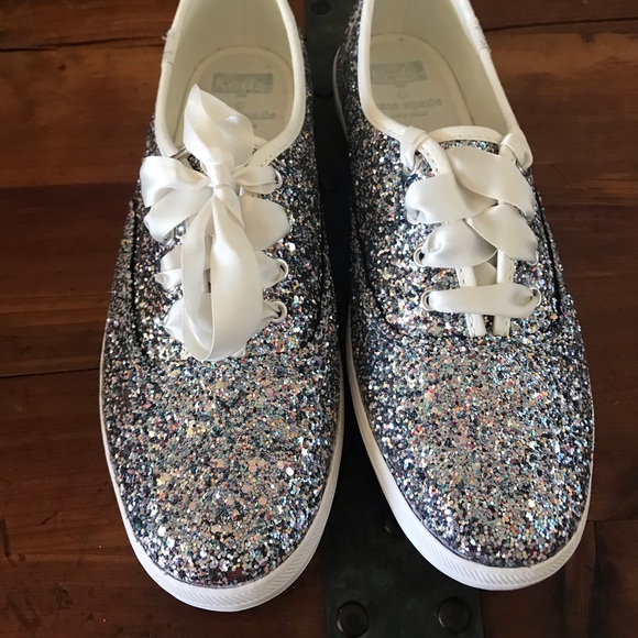 keds kate spade silver